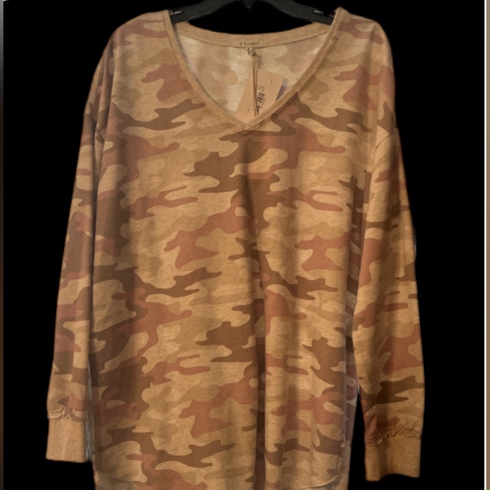 Z Supply Camo Shirt